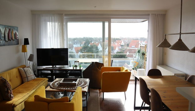 Apartment in Nieuwpoort Near Sandy Beaches - Foto 5, Wohnbereich