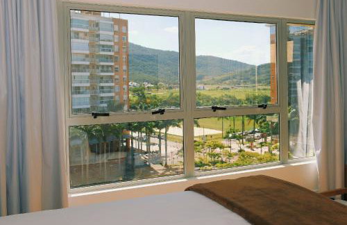 Atrium Studios by Xtay - Studio moderno em Pedra Branca - Caminhe até o Centro Empresarial e Unisul - Foto 74