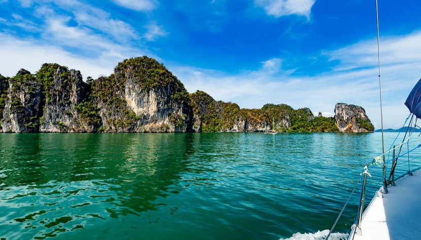 Excursión a la bahía de Phang Nga en lancha rápida - Foto 2, Llegando a la isla Hong