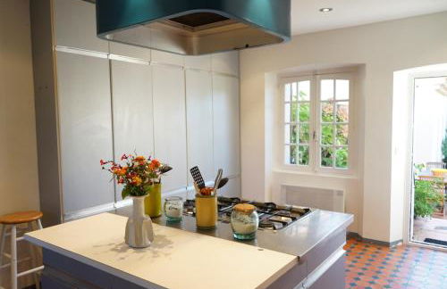 Grande villa familiale vue mer avec piscine - domaine privé à St Cyr sur Mer - Foto 26