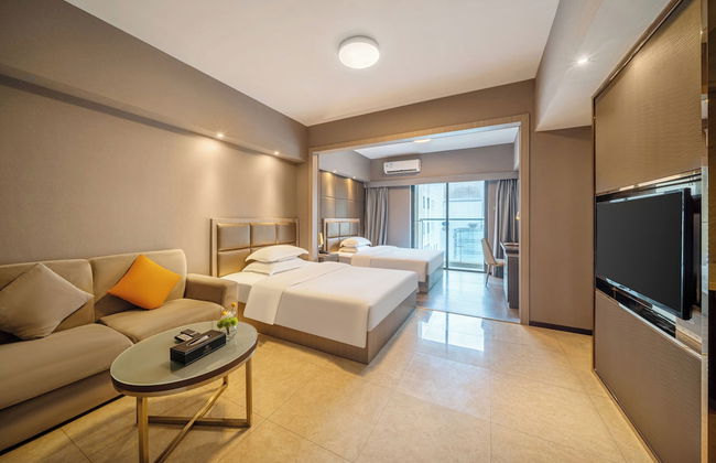 Poltton International Apartment (Foshan Zumiao Lingnan Tiandi Branch) - Foto 16