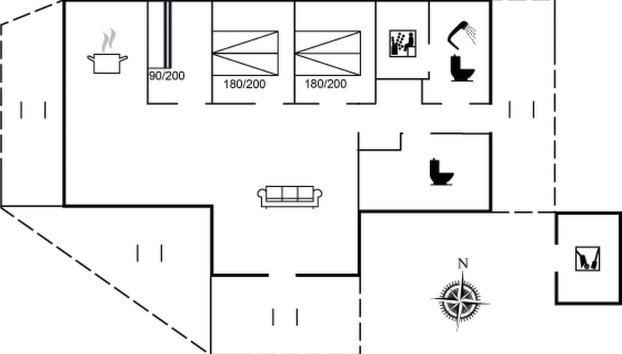 "Urpo" - 6km from the sea - Foto 2, Floorplan