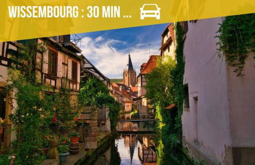 Harmony vintage - Quartier calme - Centre-ville Haguenau - Gare 3 min - Photo 64