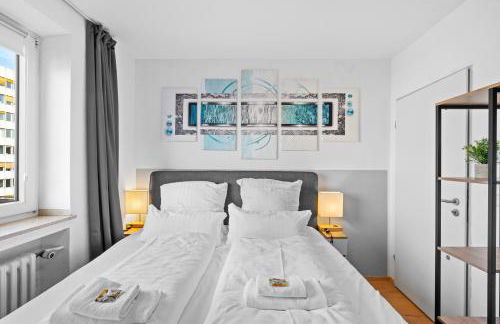 Design Luxus, Vollausstattung, 2 min Hbf Duisburg, beste Betten, 2 55" TV, Netflix, W24 - Foto 14