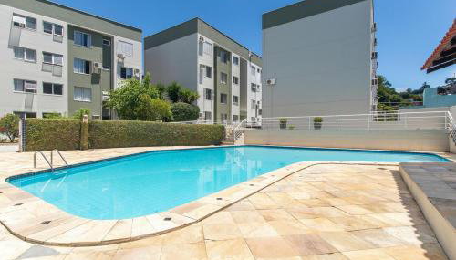 Apto a 650 m do MASC em Floripa BAS0401 - Foto 2