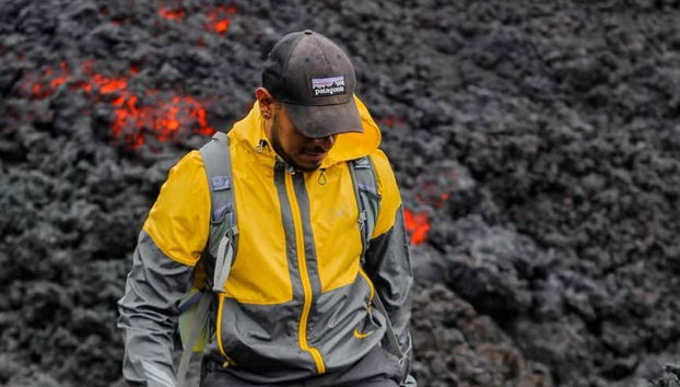La lave du volcan Pacaya