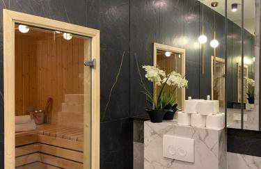 Family & Business Sauna Apartments No15 Leśny nad Zalewem Cedzyna Unikat - 3 Bedroom with Private Sauna, Bath with Hydromassage, Terrace, Garage, Catering Options - Foto 65