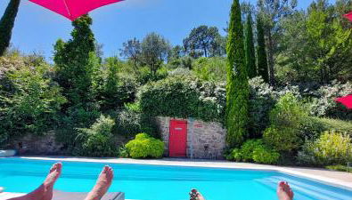 Le Mas de Trépeloup - Foto 2, Garden, sunbed, Garden view