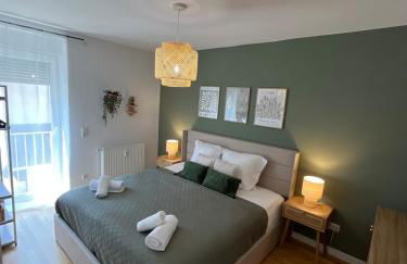 Gemütliches Apartment I Mitten in der Stadt Aschaffenburg I 5 Min HBF I Gegenüber City Galerie - Foto 18