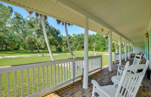 Private 3-Acre Retreat with Game Room in Bunnell! - Foto 32