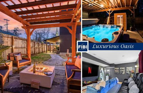 Luxury STL Oasis Sauna, Firepit, HotTub and Games - Foto 1