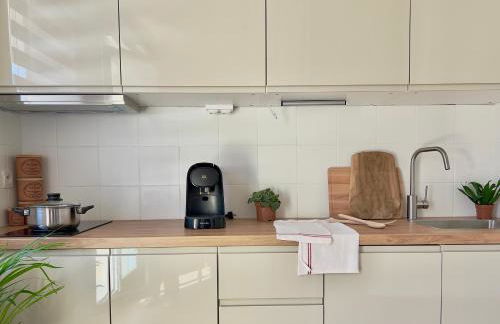 La Voulzie Appartement - Proche centre avec parking privé - Foto 12