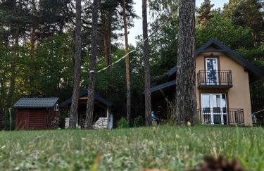 Kajaki wino i śpiew - domek z sauną w otoczeniu lasów i sąsiedztwie zalewu - Foto 13