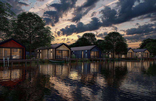 Lodge by the Lake in Arcen With Water Terrace - Photo 19