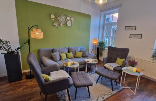 Gästeliebling, Apartment Piepmäker mit Parkplatz und Terrasse, Bahnhof fußläufig - Photo 4