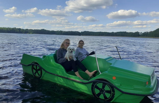 Holiday Home by Lake in Nowa Wioska - Foto 12