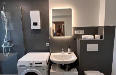 Neues 3-Zimmer-City-Apartment in Bielefeld mit Espresso, Arbeitsplatz und Parkplatz - Foto 11
