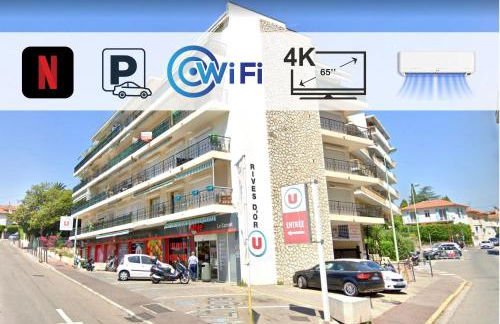 Magnifique appartement le Cannet,Cannes, Parking, Wifi - Foto 12