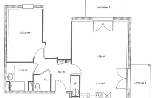 Appartement moderne 51m² à Luchon - 4 pers, Terrasse, Parking - FR-1-313-241 - Foto 15
