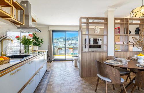 Luxurious penthouse, 2 bedroom suites, 3 spacious terraces, gorgeous views of mountains and sea, - Foto 6