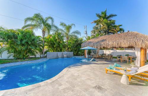 Tiki Hut Paradise Mins to Beach w Fire Pit - Foto 40