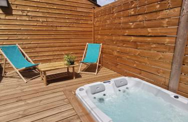 Le Chalet Champenois - Jacuzzi - Terrasse - Calme - Ciné Netflix - Foto 3
