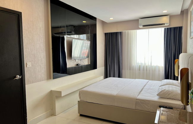 APARTMENT 1BR FREE POOL GYM STEAM&SAUNA - Foto 7