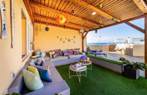 La Casa de Playa - piscina y jacuzzi a 50m del mar - Foto 3