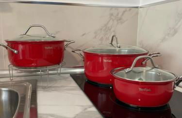 La Manga km 0, pisos estudios - planta baja - 100m de la playa - studio flats - ground floor - 100m from the beach, cada con bicis & tabla SUP, piscina & pádel & tenis & más - each with bikes & SUP board, pool & paddle & tennis & more - Foto 20