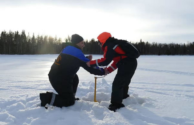 Ice Fishing in Rovaniemi - Photo 1
