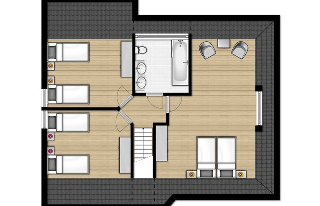 Thatched Villa With Wifi, sea at 1 km in Cosy Domburg - Photo 7