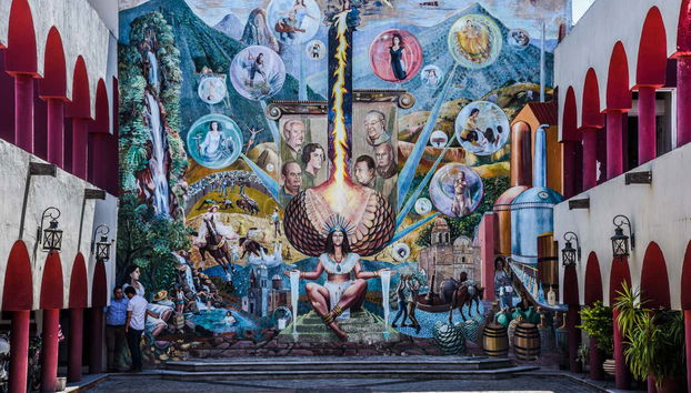 The 7 Virtues of Tequila Mural