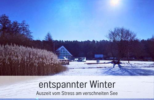 Strandhaus Mathea - ruhige Lage direkt am Fleesensee - Parkplatz, Kamin, Sauna - familienfreundlich - Foto 46