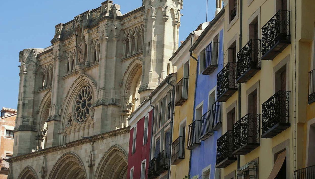 I dintorni della Cattedrale di Cuenca