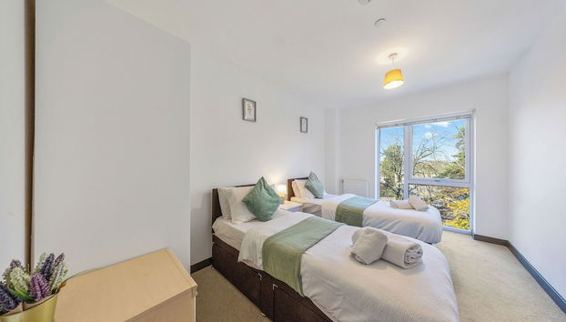 Lovely Flat With Free Parking & Wheelchair Access - Photo 3, Chambre