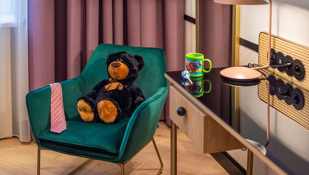 Zona de estar del vestíbulo