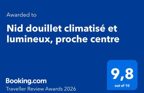 Nid douillet climatisé et lumineux, proche centre - Foto 35