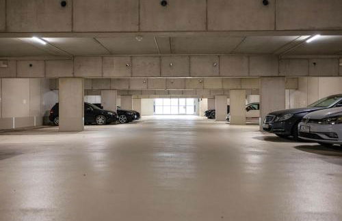 mayhome - das STRANDLOFT schönes Studioapartment mit Balkon, Küche und Tiefgarage - Sauna und Fitness direkt nebenan - Foto 28