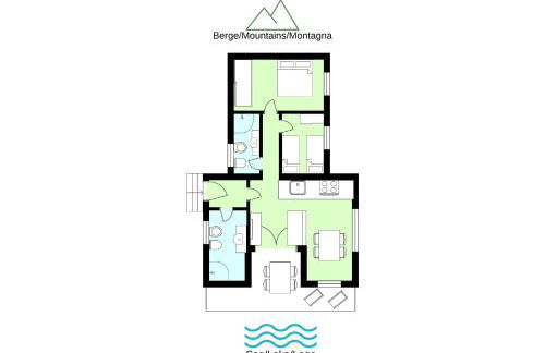 Giardino di Maria - Papavero Panoramawohnung (DG) - Foto 20