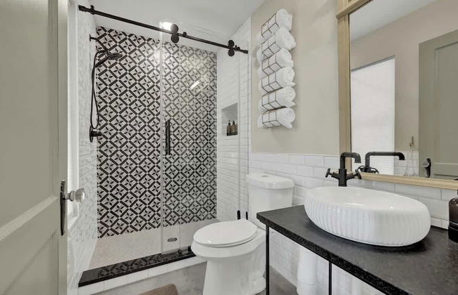 Walk to Schlitterbahn With Firepit - Foto 23