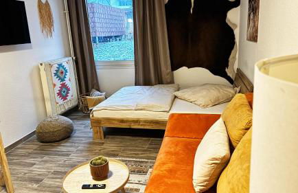 Nähe Uni Campus inklusive Parkplatz Boho-Suite by Rentigo - Perfekt für einen Aufenthalt in Zentrumnähe! - Foto 8