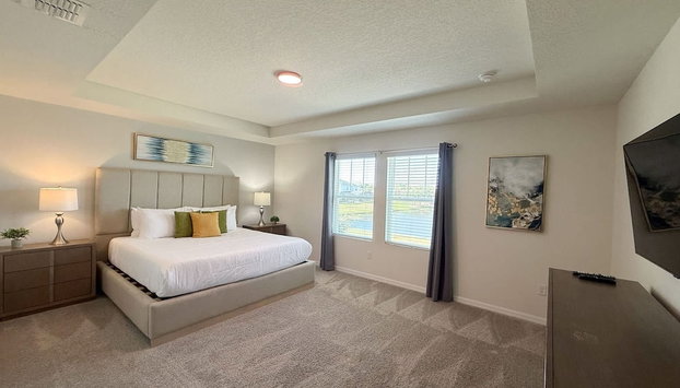 Upstay - Modern Family Home w Pool Solara Resort - Foto 4, Habitación