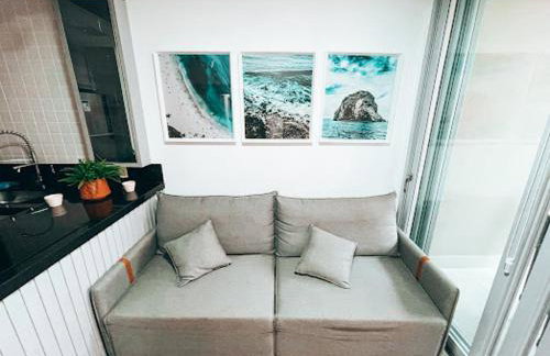 Apartamento com Piscina na Cobertura e Vista Panoramica do Mar da PRAIA GRANDE - Foto 23