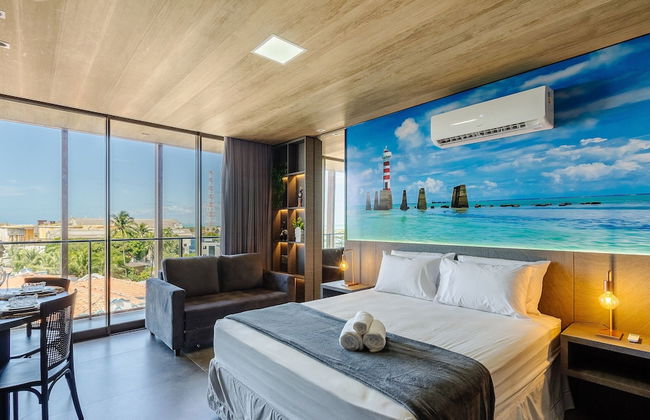 NWTs - Estúdios com Vista Lateral Mar - Photo 40