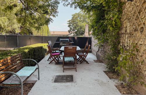 La Petite maison de Céline & Frédéric avec piscine à Préhy - Foto 20