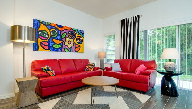 Zona de estar del vestíbulo