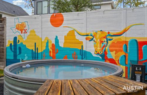 Pet Ok East ATX 2BR 2.5BA Pool, Game Room and Yard Nr Moody Ctr by Austin Vacay - Foto 1