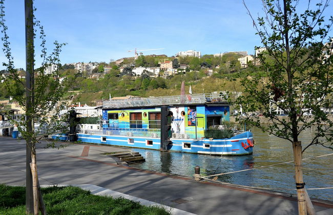 Studio Péniche Centre Lyon Insolite - Foto 1