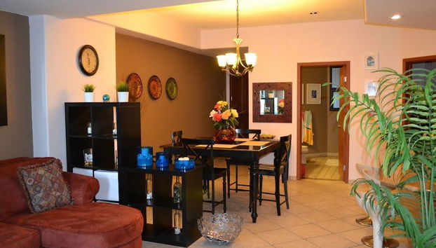 Essbereich im Zimmer