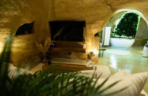 La falaise perdue, Suite troglodyte & spa privé - Photo 14